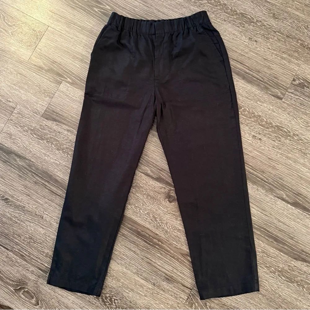 Gap High Rise Linen Cotton Pants